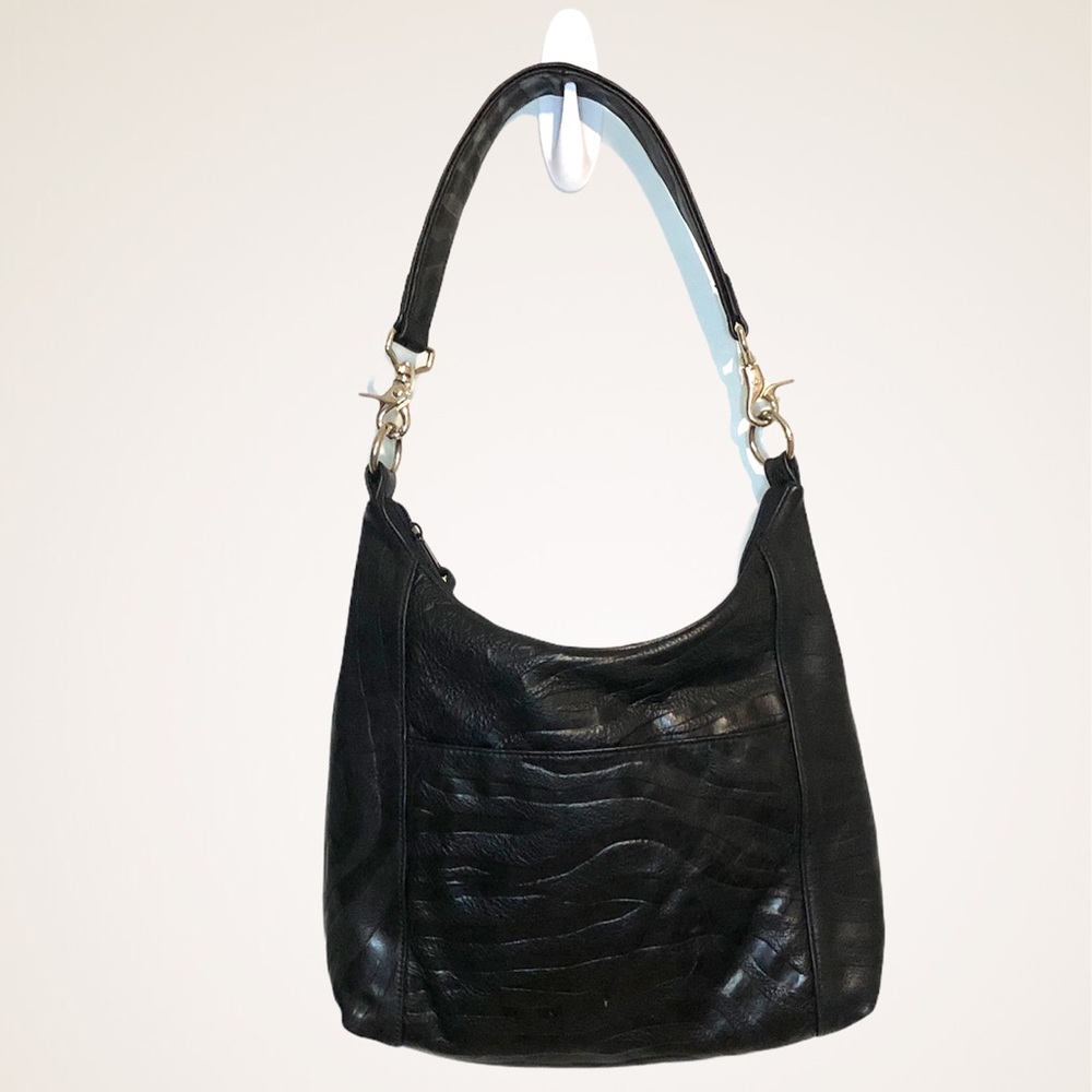 Black Leather Purse